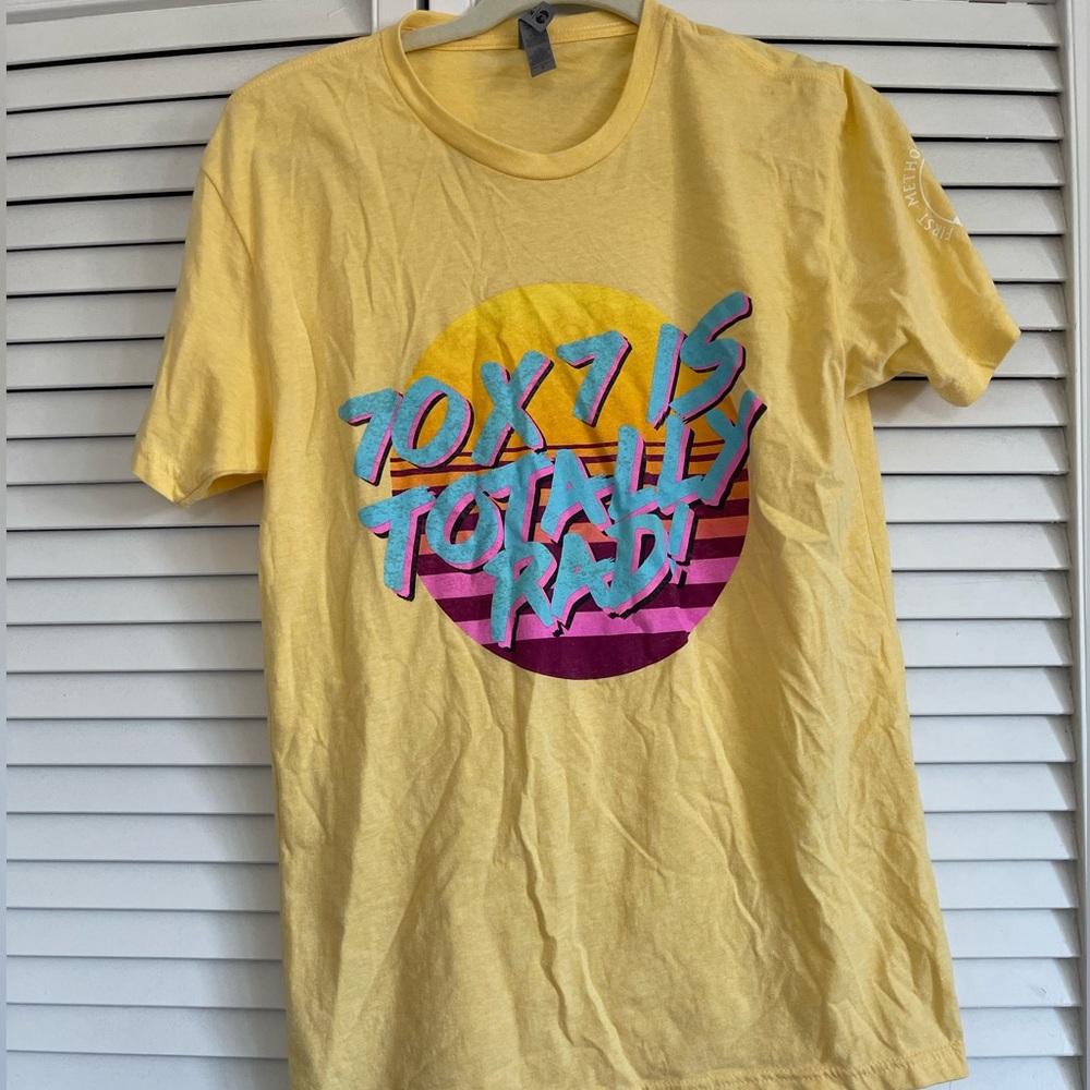 Next Level Apparel Yellow T-Shirt